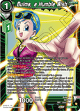 DBSCG-BT19-072 R Bulma, a Humble Wish