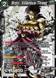 DBSCG-BT19-139 C Broly, Villainous Threat