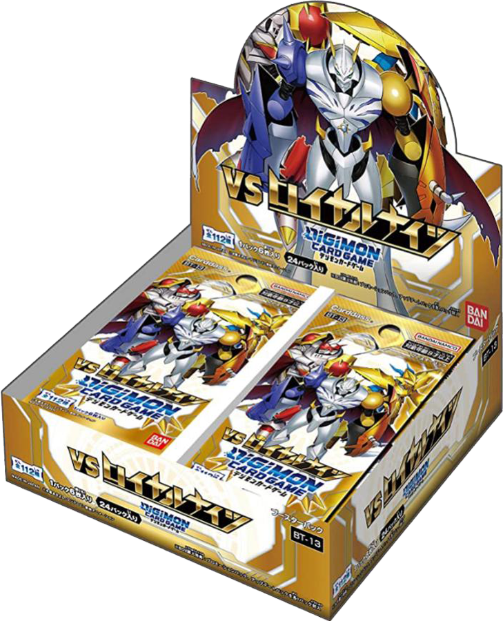 digimon card game: versus royal knights booster box Digimon Card Game - [BT-13] Royal Knights Japanese Booster Box