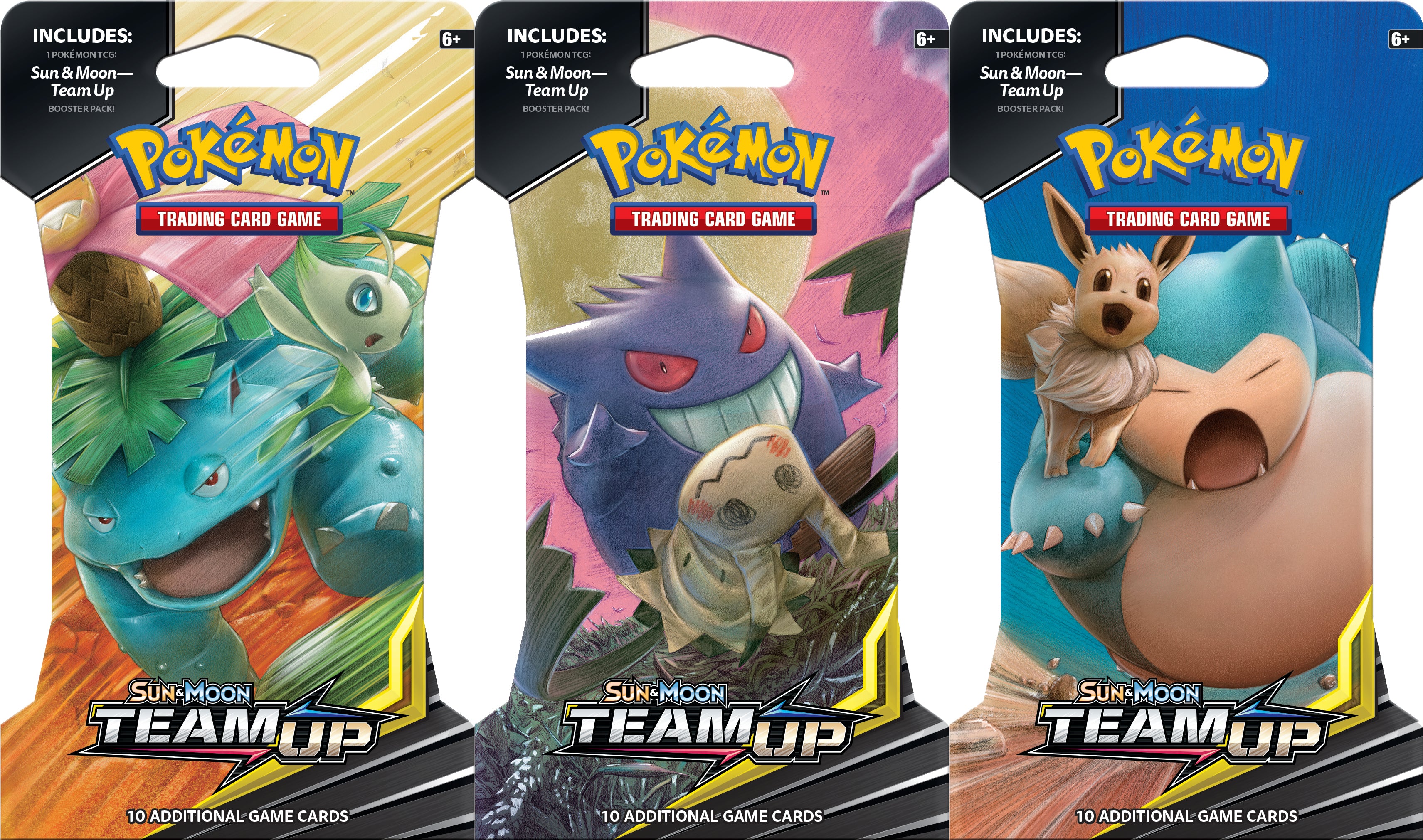 Pokmon TCG: Sun & Moon - Team Up Sleeved Booster Box Pokmon TCG: Sun & Moon - Team Up Sleeved Booster Box