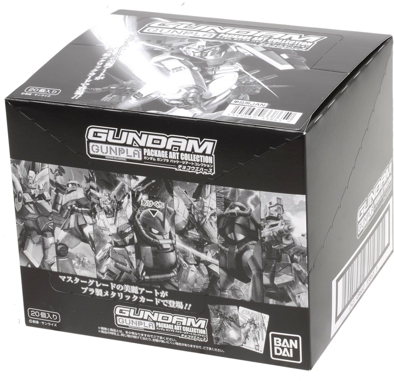 Gundam Gunpla Package Art Collection 01 Choco-Wafer Box | Game
