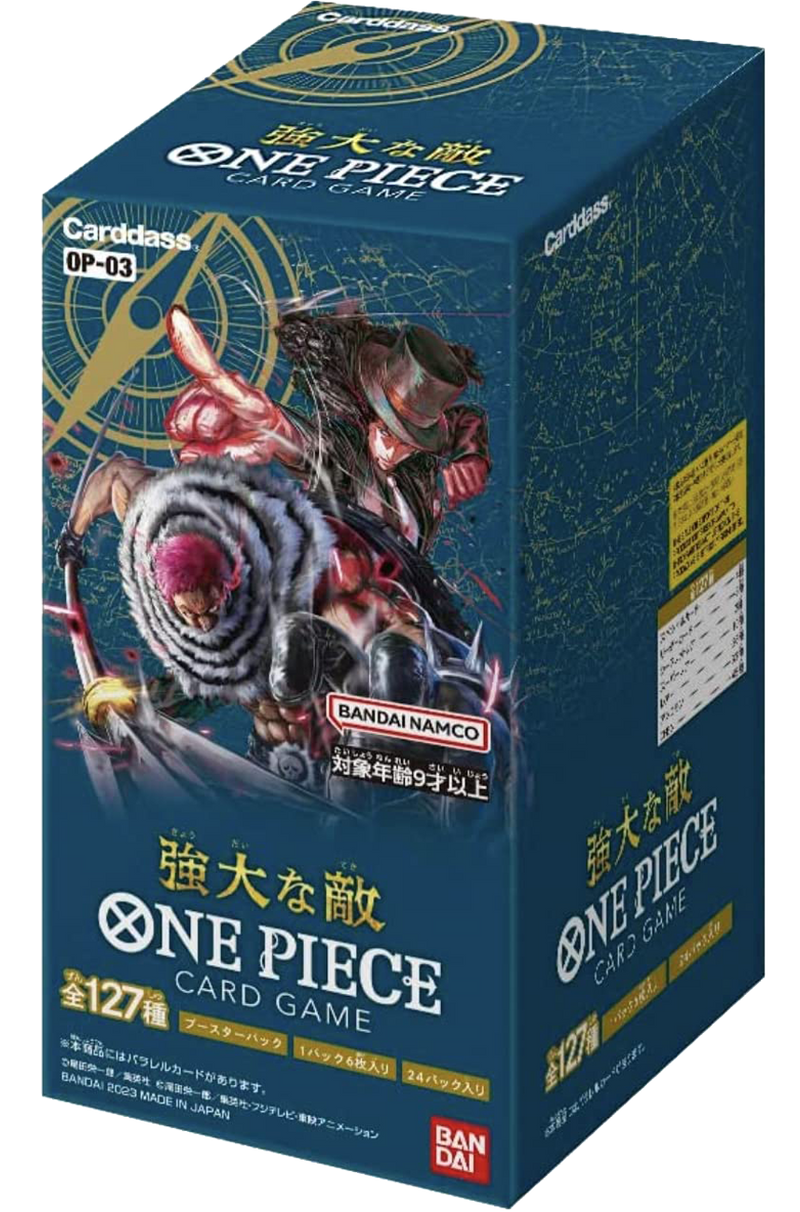 One Piece Card Game - [OP-03] Mighty Enemies Japanese Booster Box