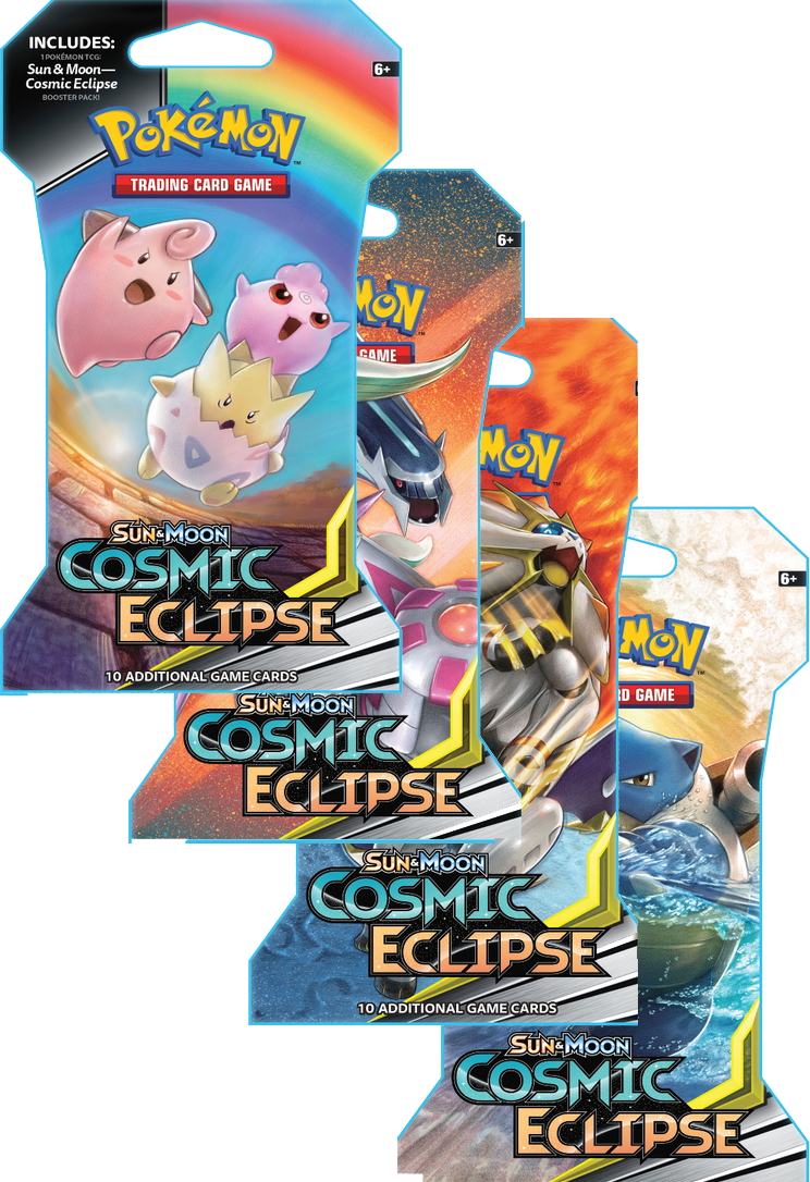 pokemon tcg sun and moon cosmic eclipse booster box Pokémon TCG: Sun & Moon - Cosmic Eclipse Sleeved Booster Box