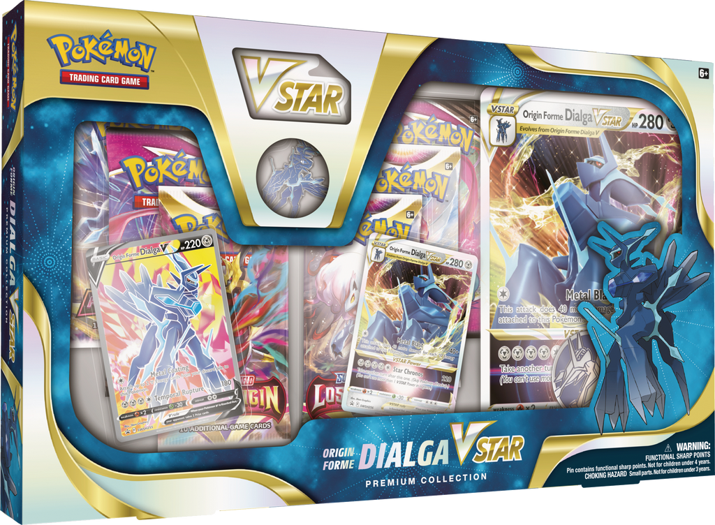 Pokémon TCG: Origin Forme Dialga VSTAR Premium Collection Box